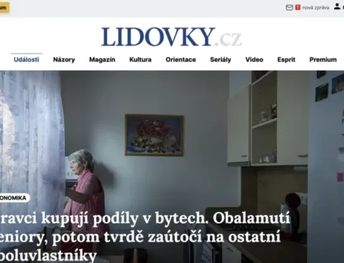 Dravci kupují podíly v bytech. Obalamutí seniory, potom tvrdě zaútočí na ostatní spoluvlastníky