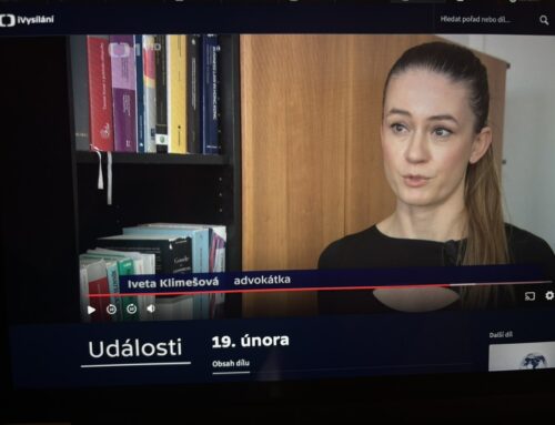 Vyjádření v Událostech České televize
